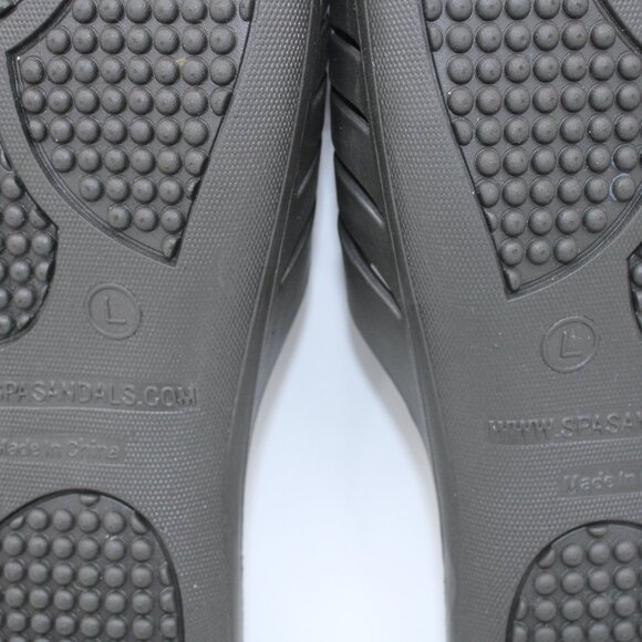 Yeah Baby Unisex Black Cloud 9 Spa Sandals L - Picture 8 of 8